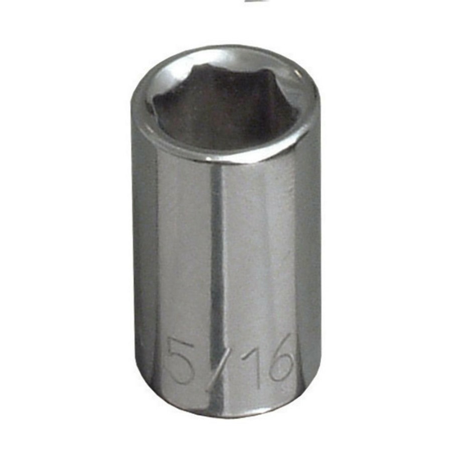 Power Tool Accessories Klein Tools Sockets | Klein Tools 65605 1/4 In. Drive 11/32 In. Standard 6-Point Socket