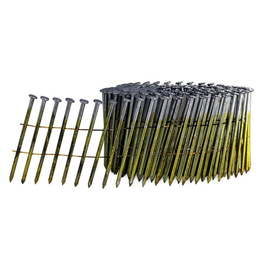 Power Tool Accessories Freeman Nails | Freeman Snssg92-225Wc 3600-Piece 15 Degree 2-1/4 In. Wire Collated Galvanized Smooth Shank Coil Siding Nails