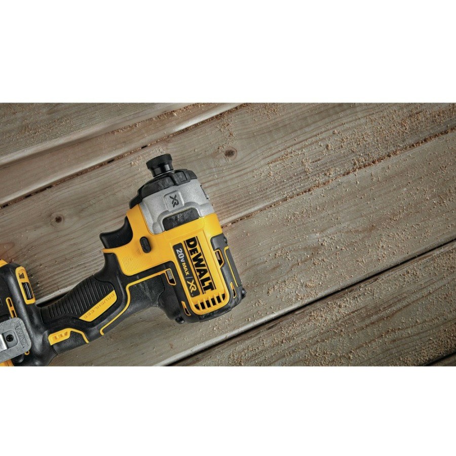 Power Tools Dewalt Impact Drivers | Dewalt Dcf887D1E1 20V Max Xr Brushless Lithium-Ion 1/4 In. Cordless 3-Speed Impact Driver Kit (1.7 Ah)