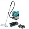 Vacuums Makita | Makita Gcv01Pm 40V Max Xgt Brushless Lithium-Ion 2.1 Gallon Cordless Wet/Dry Dust Extractor Vacuum Kit With 2 Batteries (4 Ah)