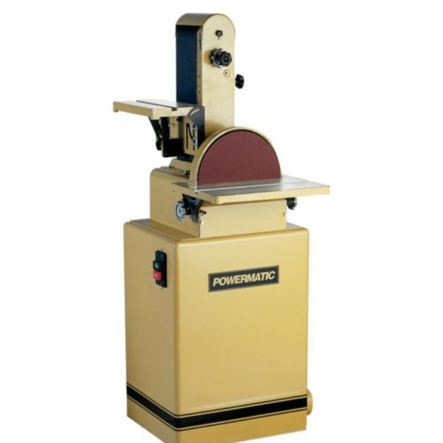 Power Tools Powermatic Specialty Sanders | Powermatic 31A 230/460V 3-Phase 1-1/2-Horsepower 12 In. Belt/Disc Sander