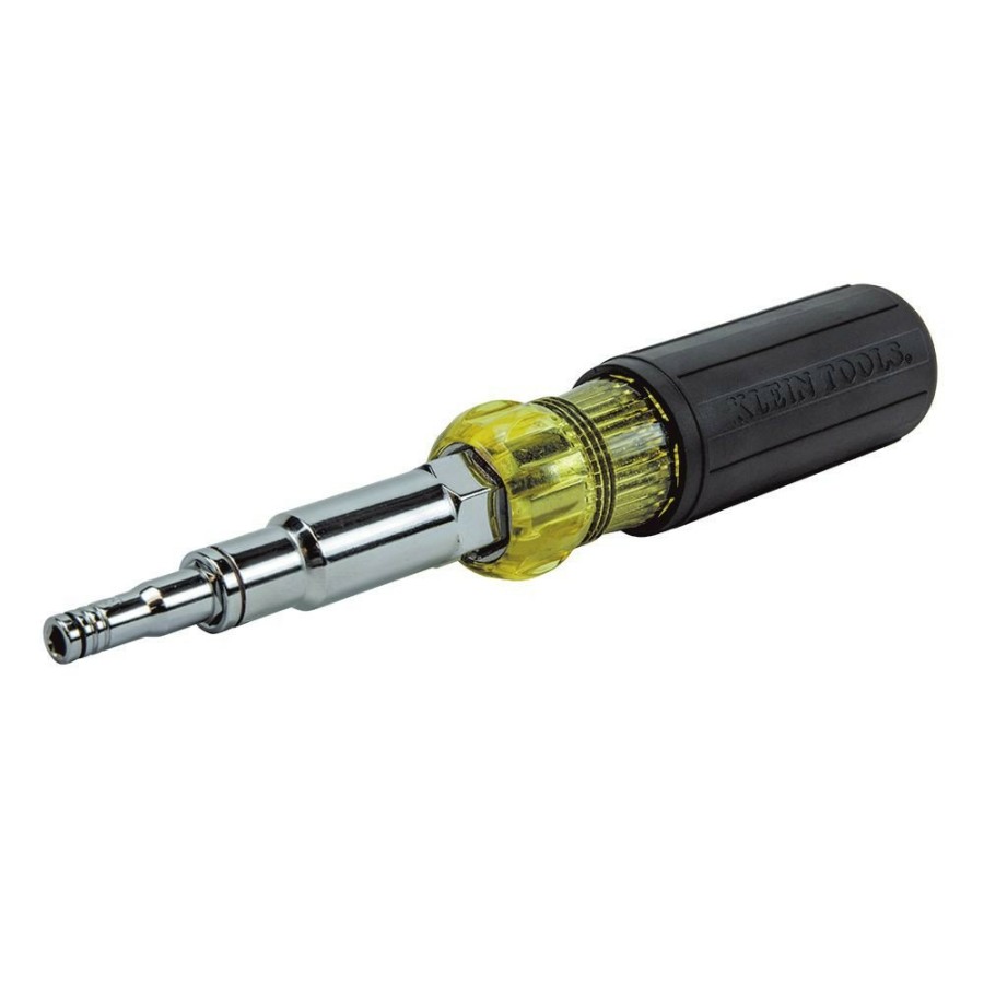 Hand Tools Klein Tools | Klein Tools 32800 6-In-1 Heavy Duty Multi-Bit Screwdriver/Nut Driver