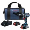 Power Tools Bosch Drill Drivers | Bosch Gsr18V-755Cb25 18V Lithium-Ion Connected-Ready Brute Tough 1/2 In. Cordless Drill Driver Kit (4 Ah)