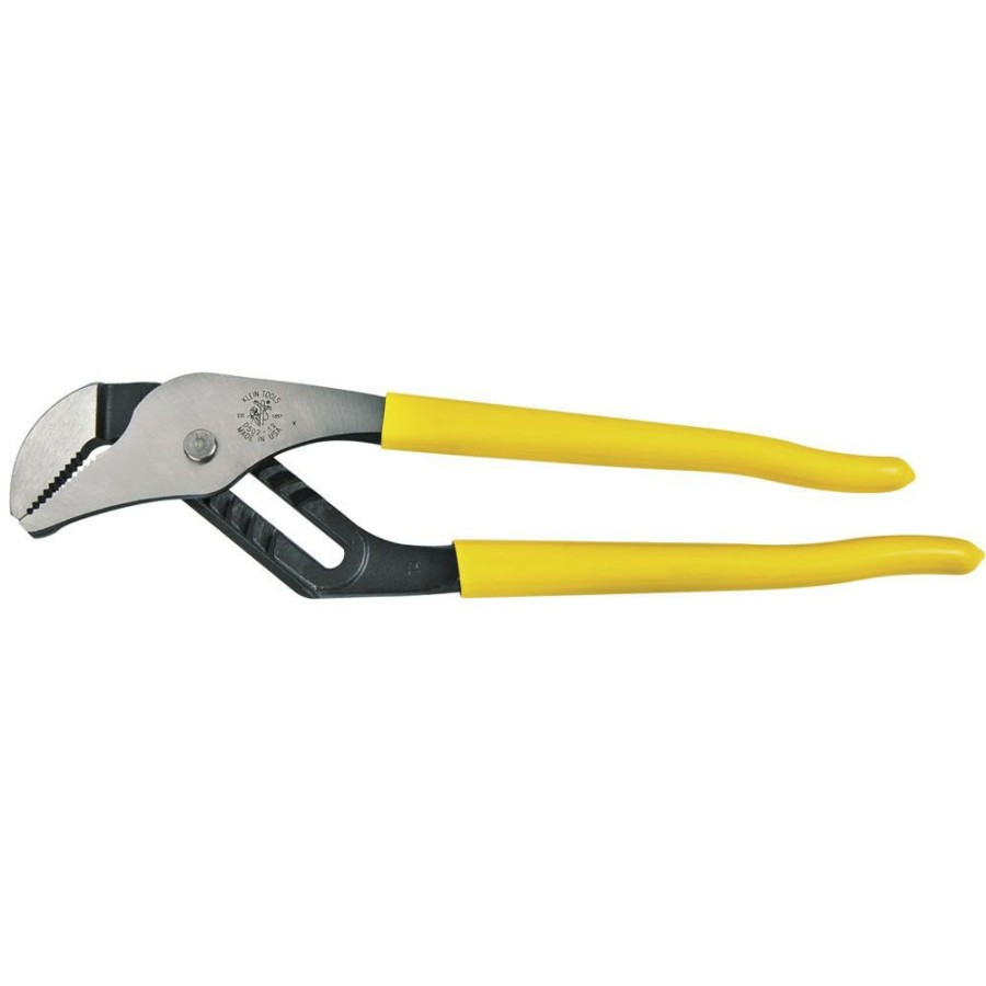 Hand Tools Klein Tools | Klein Tools D502-12 12 In. Pump Pliers - Yellow Dip Handle