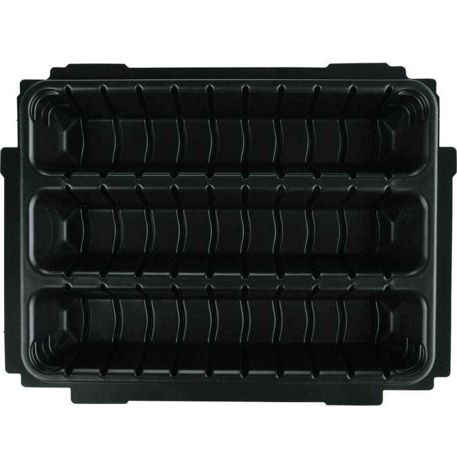 Tool Storage Makita | Makita P-83696 Makpac Interlocking Case 3 Row Insert Tray With 6 Dividers And Foam Lid