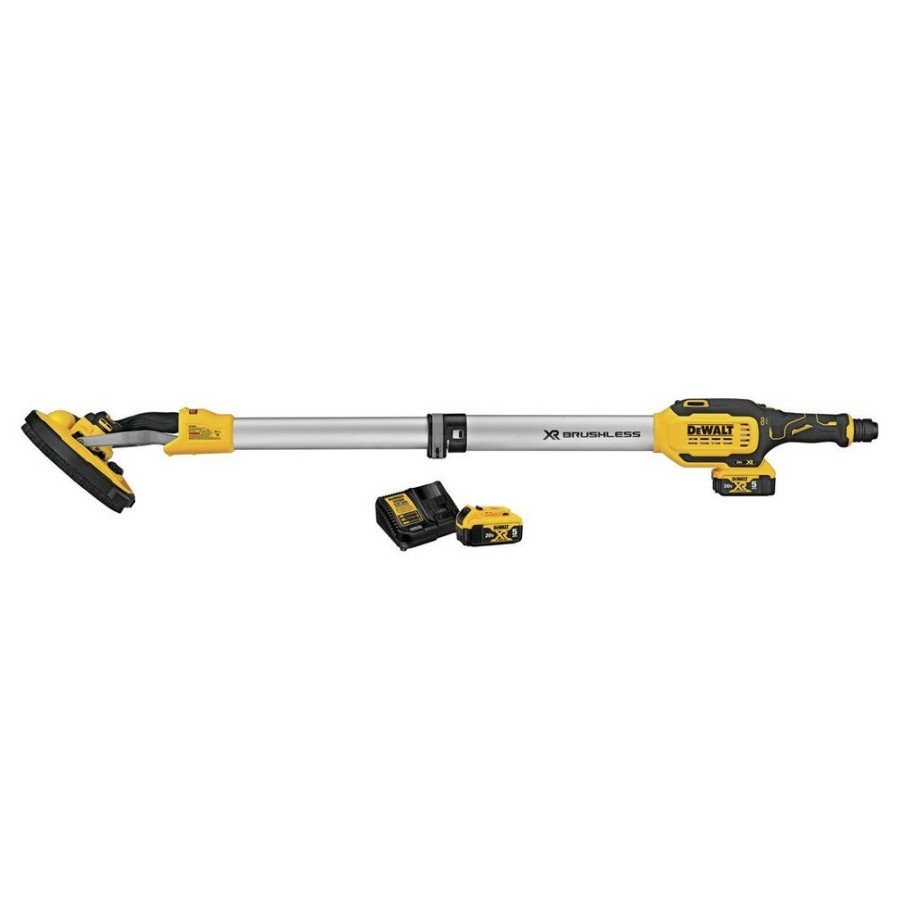 Power Tools Dewalt Drywall Sanders | Dewalt Dce800P2 20V Max Brushless Lithium-Ion Cordless Drywall Sander Kit (5 Ah)