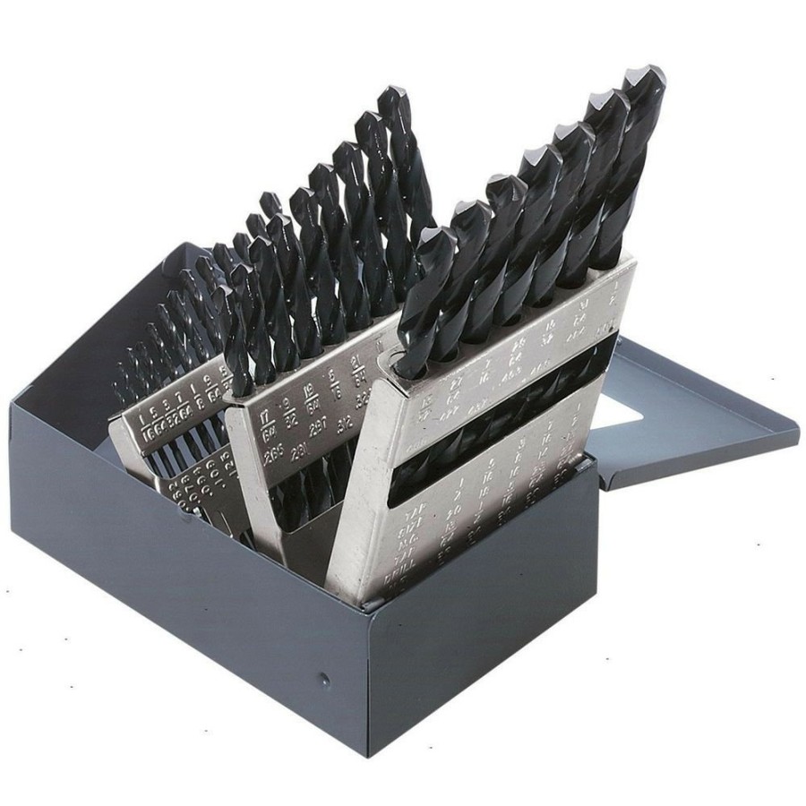 Power Tool Accessories Klein Tools Bits And Bit Sets | Klein Tools 53000 29-Piece Regular-Point Drill Bit Set