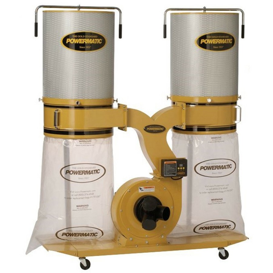 Woodworking Tools Powermatic Dust Collectors | Powermatic Pm1300Tx-Ck3 Dust Collector, 3Hp 3Ph 230/460V, 2-Micron Canister Kit