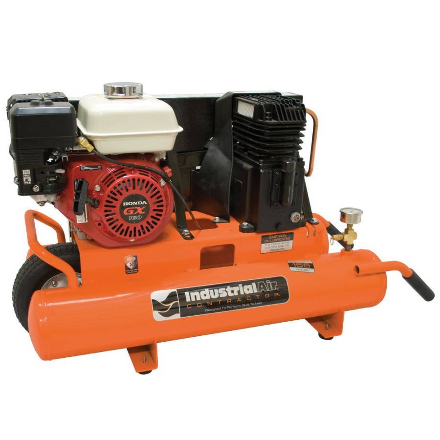 Air Tools And Equipment Industrial Air Portable Air Compressors | Industrial Air Cta5590856.01 5.5 Hp 8 Gallon Oil-Lube Horizontal Wheelbarrow Air Compressor