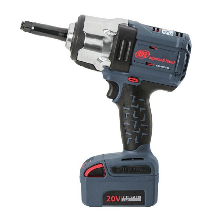 Power Tools Ingersoll Rand | Ingersoll Rand Irtw7252-K22 Brushless Lithium-Ion 1/2 In. Cordless High-Torque Impact Wrench Kit (5 Ah)