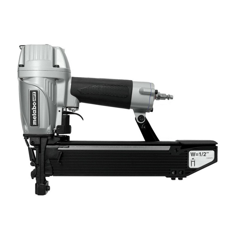 Air Tools And Equipment Metabo HPT Pneumatic Staplers | Metabo Hpt N5010Am 16 Gauge 1/2 In. Crown Stapler