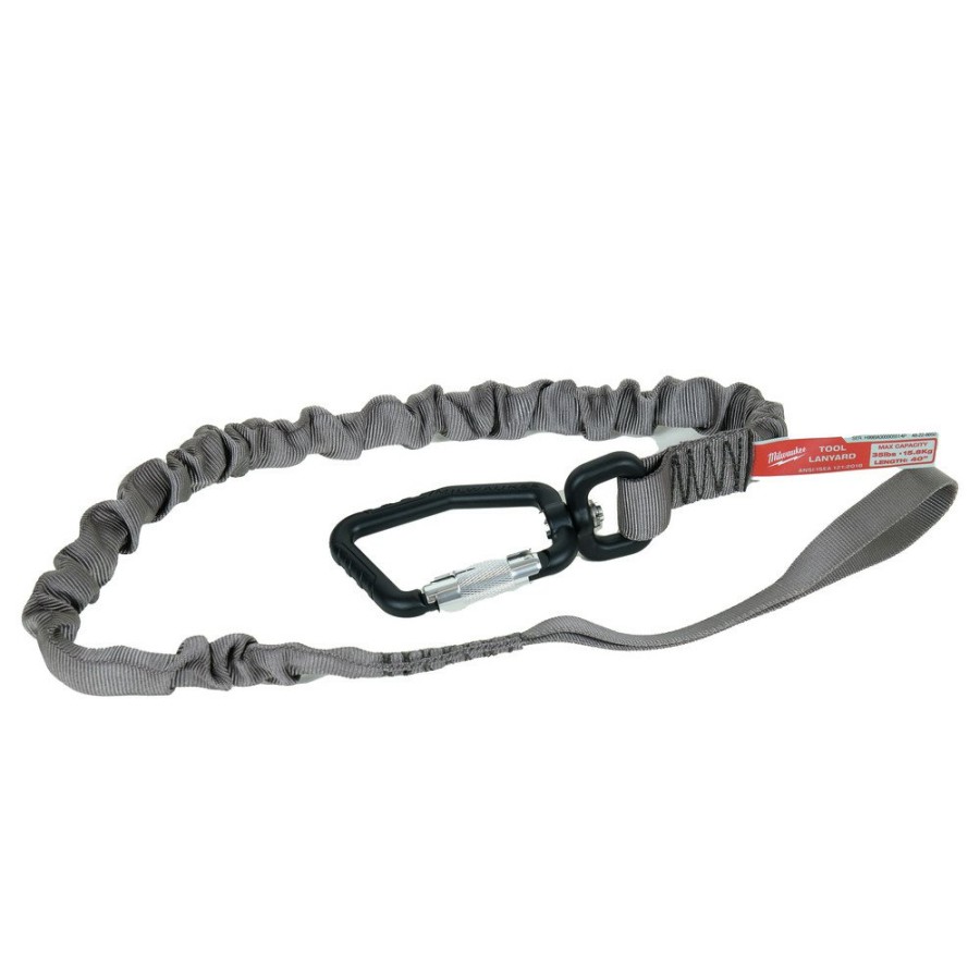 Safety Equipment Milwaukee | Milwaukee 48-22-8850 35 Lbs. Locking Tool Lanyard