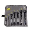 Hand Tools Klein Tools Ratcheting Wrench Sets | Klein Tools 68222 7-Piece Ratcheting Box Wrench Set