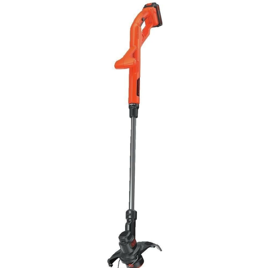 Outdoor Power Tools & Equipment Black & Decker String Trimmers | Black & Decker Lst201 20V Max Lithium-Ion 10 In. Cordless String Trimmer/Edger Kit (1.5 Ah)