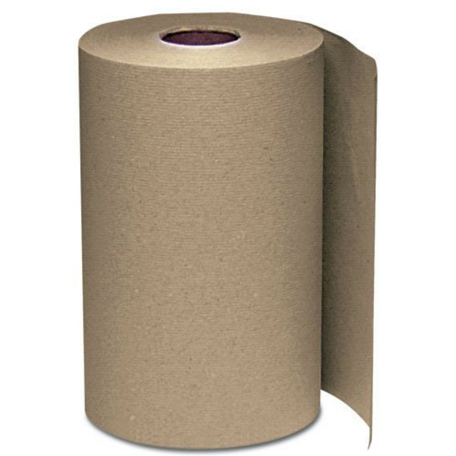 Facility Maintenance & Supplies Windsoft | Windsoft Win108 8 In. X 350 Ft. 1-Ply Hardwound Roll Towels - Natural (12 Rolls/Carton)