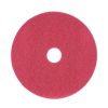 Facility Maintenance & Supplies Boardwalk Cleaning Tools | Boardwalk Bwk4019Red 19 In. Diameter Buffing Floor Pads - Red (5/Carton)