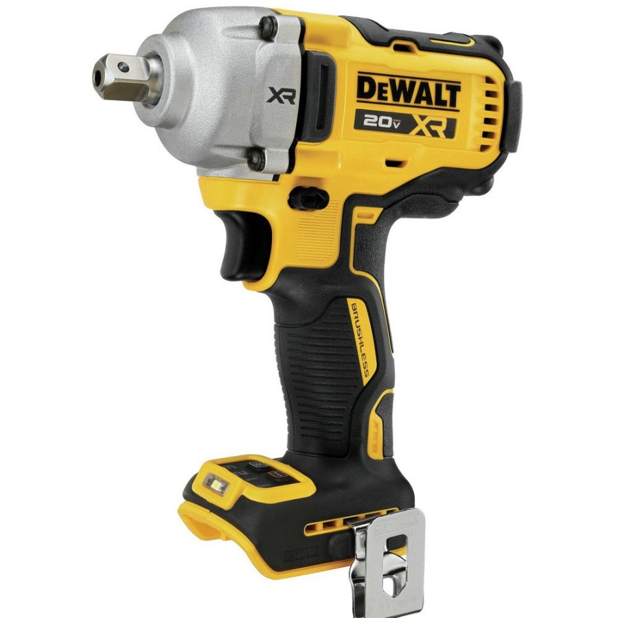 Power Tools Dewalt | Dewalt Dcf892B 20V Max Xr Brushless Lithium-Ion 1/2 In. Cordless Mid-Range Impact Wrench With Detent Pin Anvil (Tool Only)