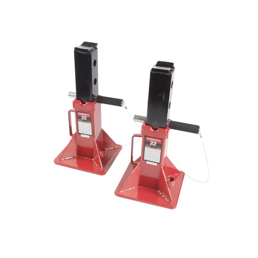 Automotive Sunex Jack Stands | Sunex 1522 22 Ton Pin Type Jack Stands (Pair)