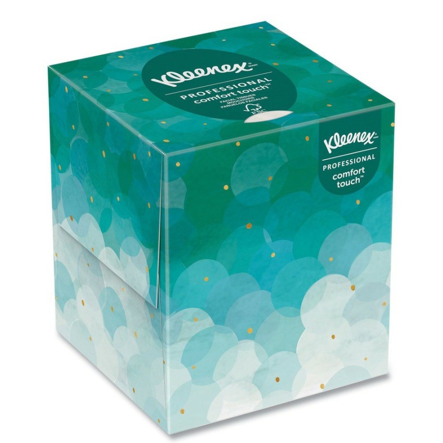 Facility Maintenance & Supplies Kleenex | Kleenex 21270 Boutique 2-Ply Facial Tissue - White (95 Sheets/Box)