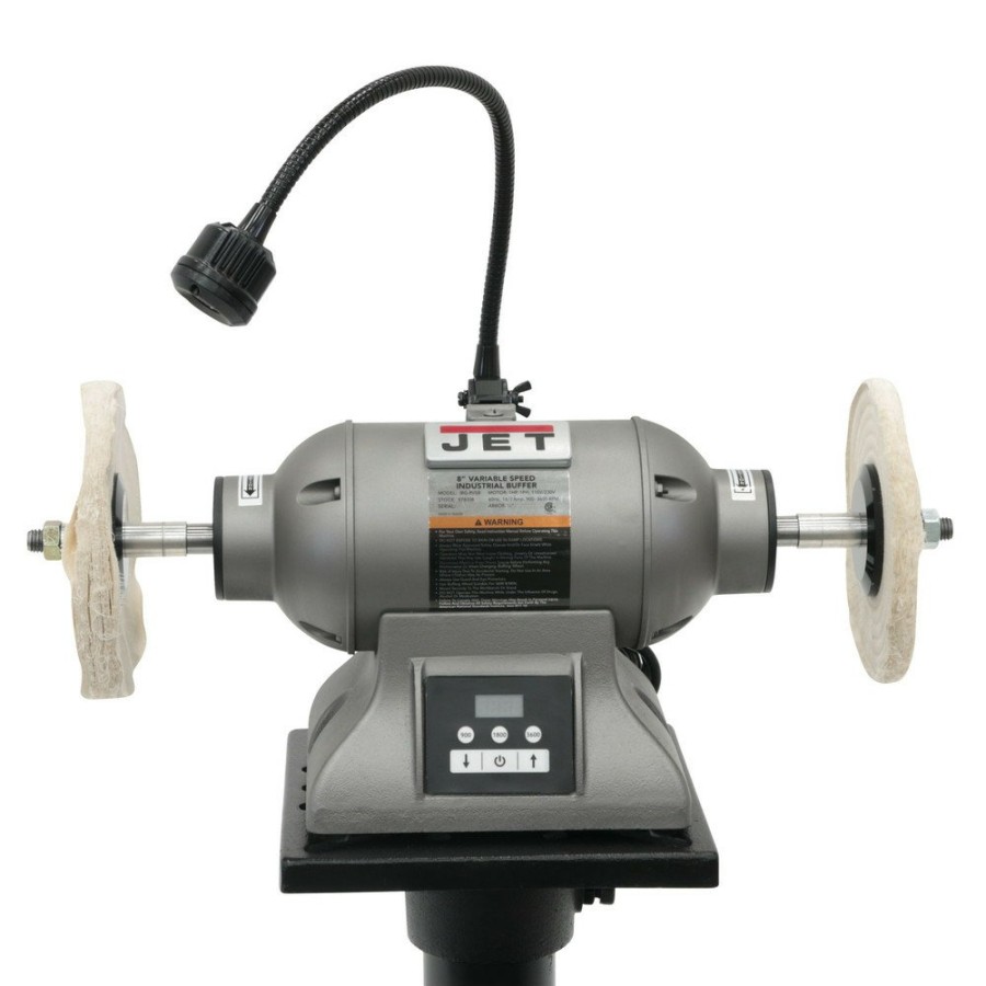 Power Tools JET Bench Grinders | Jet 578218 Ibg-8Vsb 8 In. Variable Speed Industrial Buffer