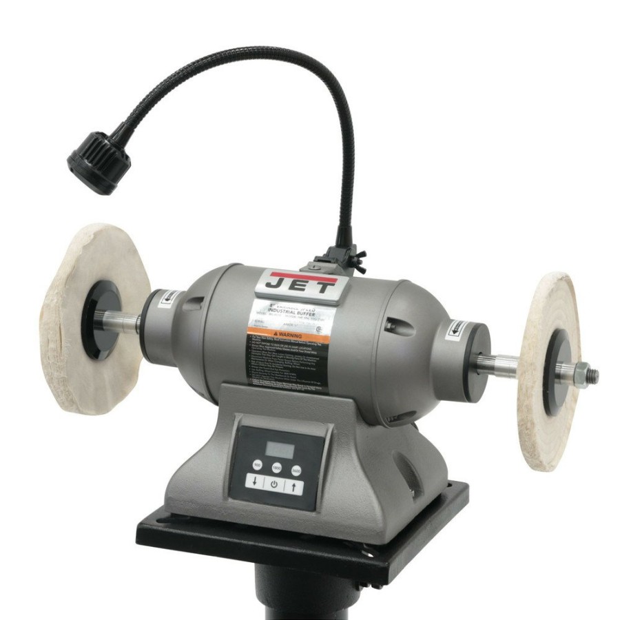 Power Tools JET Bench Grinders | Jet 578218 Ibg-8Vsb 8 In. Variable Speed Industrial Buffer