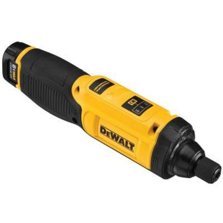 Power Tools Dewalt Electric Screwdrivers | Factory Reconditioned Dewalt Dcf682N1R 8V Max Lithium-Ion 1/4 In. Cordless Gyroscopic Inline Screwdriver Kit