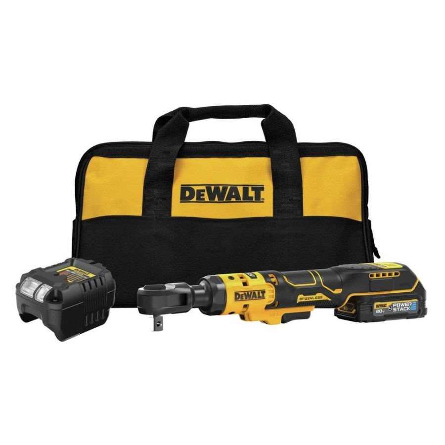 Power Tools Dewalt | Dewalt Dcf512Ge1 20V Max 1/2 In. Rachet Kitted - Ge