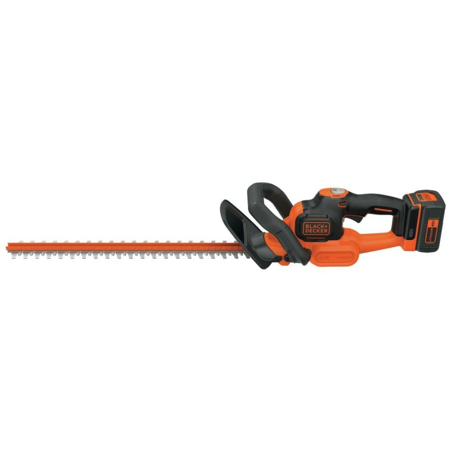 Outdoor Power Tools & Equipment Black & Decker Hedge Trimmers | Black & Decker Lht341 40V Max Powercut Lithium-Ion 24 In. Cordless Hedge Trimmer Kit (1.5 Ah)