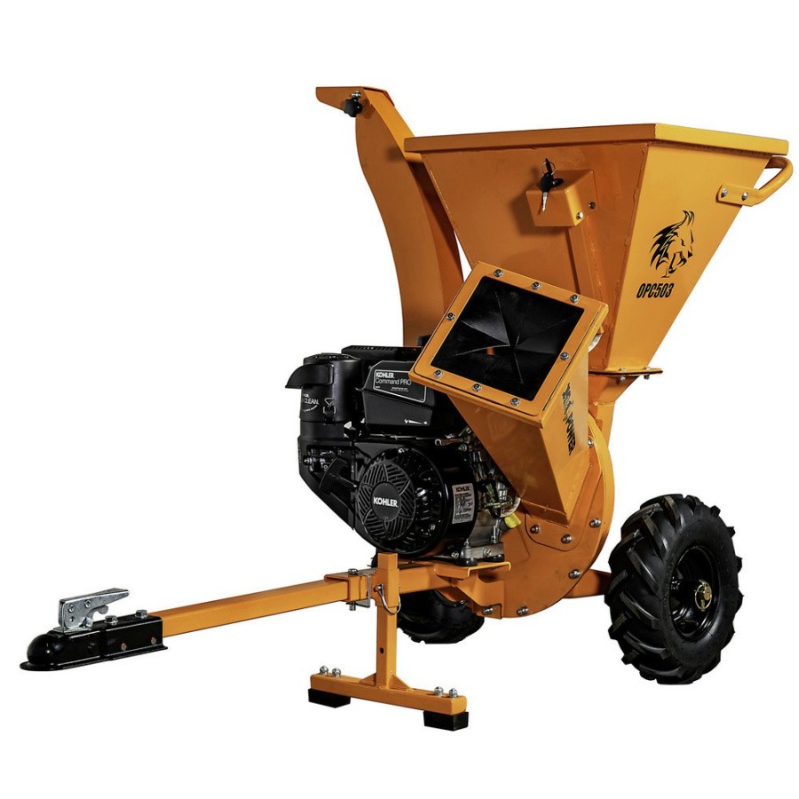 Outdoor Power Tools & Equipment Detail K2 | Detail K2 Opc503 3 In. 7 Hp Cyclonic Wood Chipper Shredder With Kohler Ch270 Command Pro Commercial Gas Engine