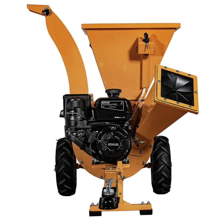 Outdoor Power Tools & Equipment Detail K2 | Detail K2 Opc503 3 In. 7 Hp Cyclonic Wood Chipper Shredder With Kohler Ch270 Command Pro Commercial Gas Engine