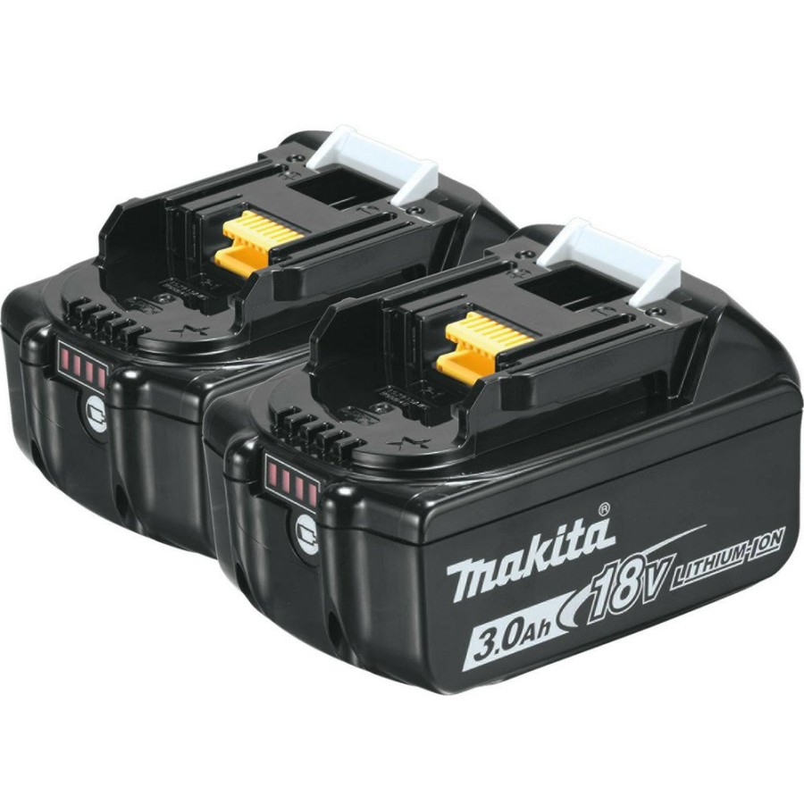 Batteries & Chargers Makita | Makita Bl1830B-2 2-Piece 18V Lxt Lithium-Ion Batteries (3 Ah)