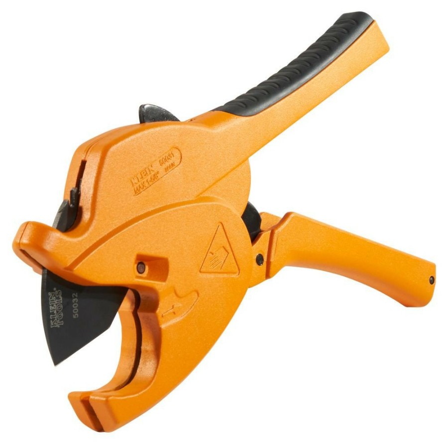 Plumbing And Drain Cleaning Klein Tools | Klein Tools 50031 Ratcheting Pvc Cutter