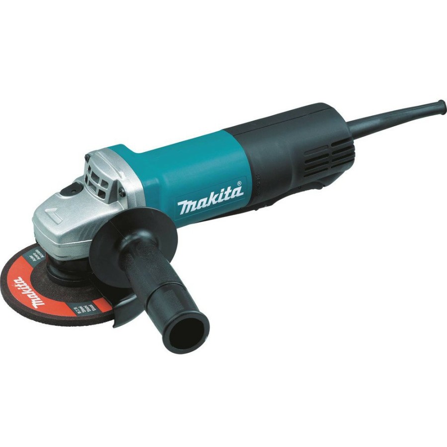 Power Tools Makita Angle Grinders | Factory Reconditioned Makita 9557Pb-R 4-1/2 In. Paddle Switch Ac/Dc Angle Grinder