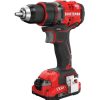 Power Tools Craftsman Drill Drivers | Craftsman Cmcd720D2 20V Max Brushless Lithium-Ion 1/2 In. Cordless Drill Driver Kit With 2 Batteries (2 Ah)