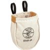 Tool Storage Klein Tools | Klein Tools 5141P 10 In. X 5 In. X 12 In. Loop Connection Canvas Utility Tool Bag