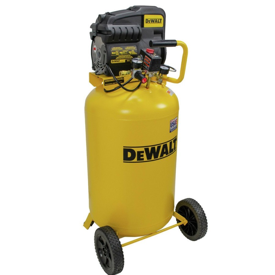 Air Tools And Equipment Dewalt Portable Air Compressors | Dewalt Dxcmla1983012 1.9 Hp 30 Gallon Oil-Free Vertical Truck Mount Air Compressor