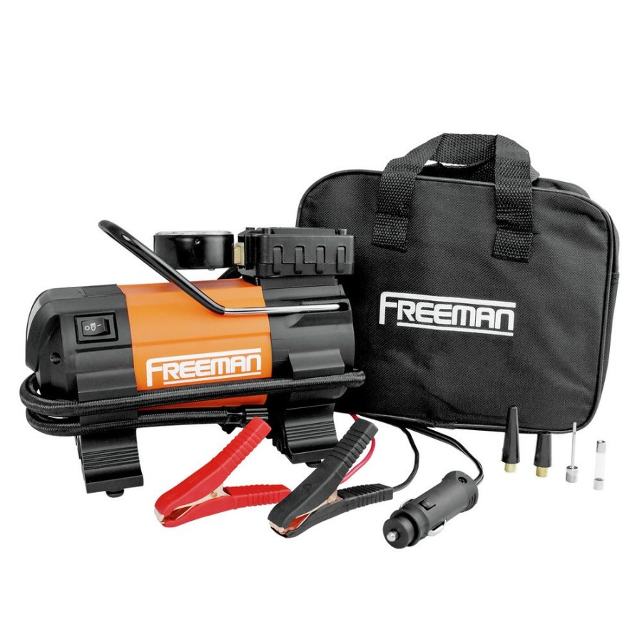 Air Tools And Equipment Freeman | Freeman P30Lmti Portable 12V Tire Inflator