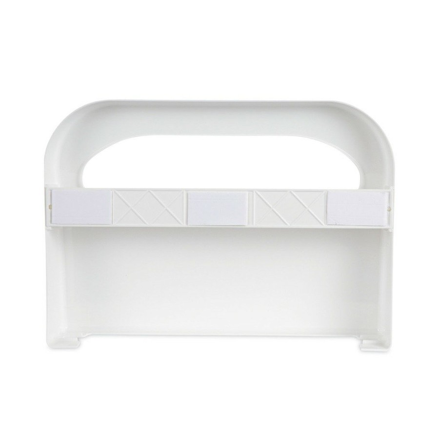 Facility Maintenance & Supplies Boardwalk | Boardwalk Bwkkd100 16 In. X 3 In. X 11.5 In. Toilet Seat Cover Dispenser - White (2/Box)