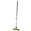 Facility Maintenance & Supplies Rubbermaid Commercial Cleaning Tools | Rubbermaid Commercial Fg643500Brnz Bronze Handle Steel Roller Sponge Mop With 12 In. Yellow Sponge