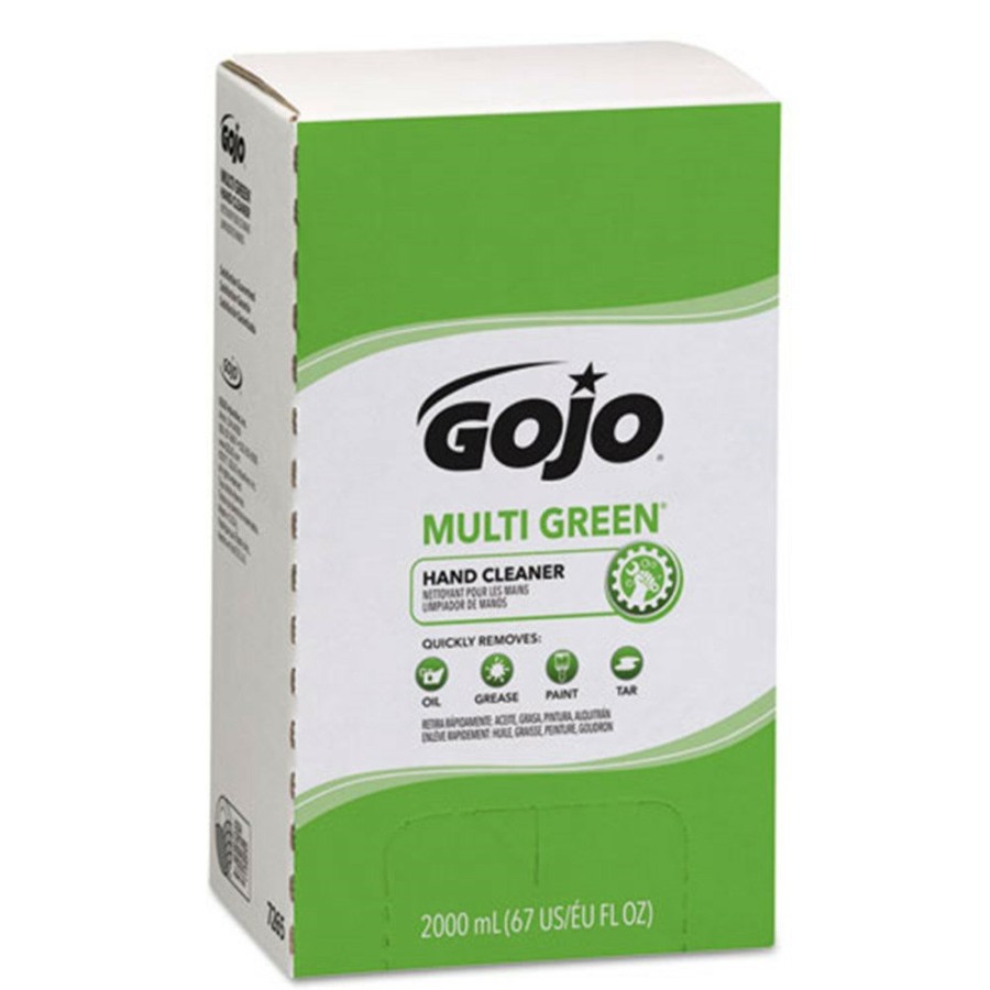 Facility Maintenance & Supplies GOJO Industries Hand Soaps | Gojo Industries 7265-04 2000 Ml Multi Green Hand Cleaner Refill - Citrus Scent, Green (4/Carton)