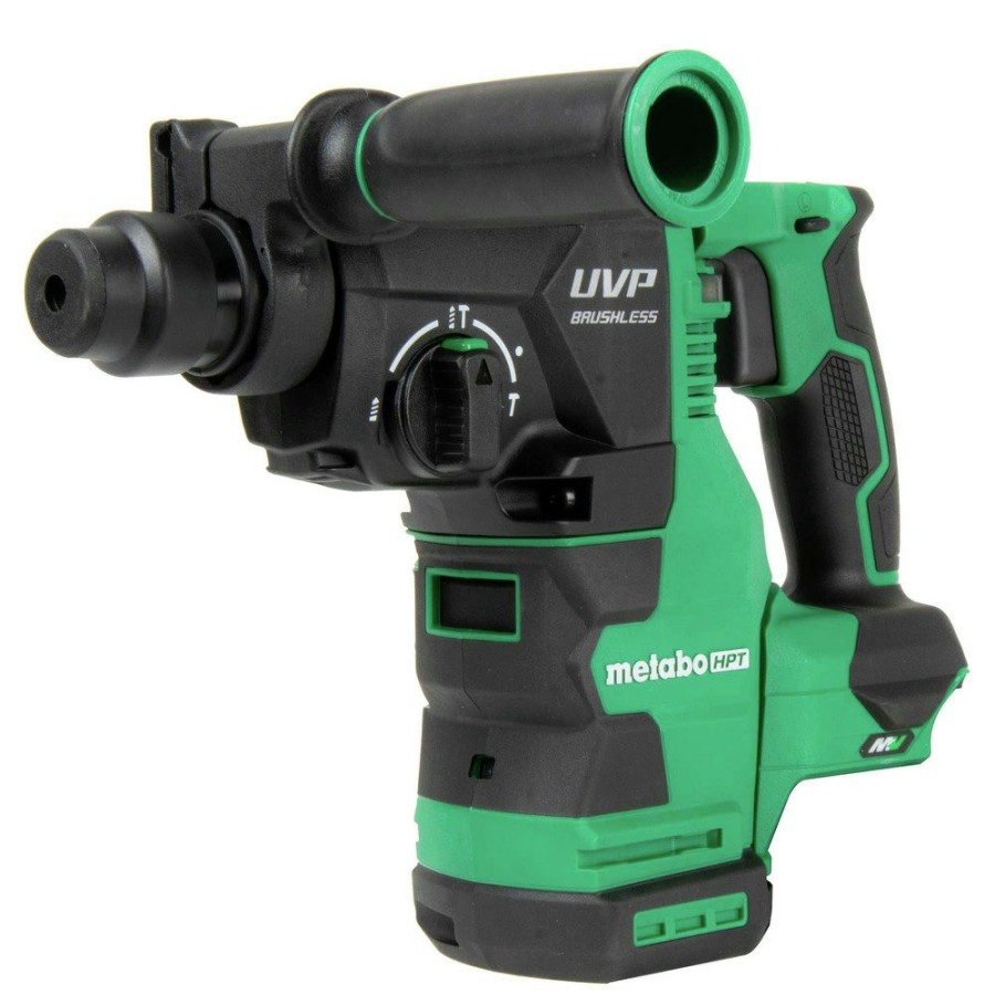 Power Tools Metabo HPT Rotary Hammers | Metabo Hpt Dh3628Daq4M 36V Multivolt Brushless Sds-Plus Lithium-Ion 1-1/8 In. Cordless Rotary Hammer With Uvp (Tool Only)