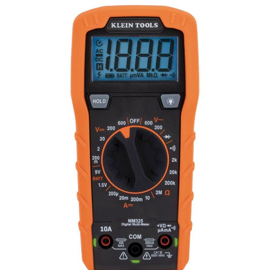 Automotive Klein Tools Multimeters | Klein Tools Mm325 600V Manual-Ranging Digital Multimeter