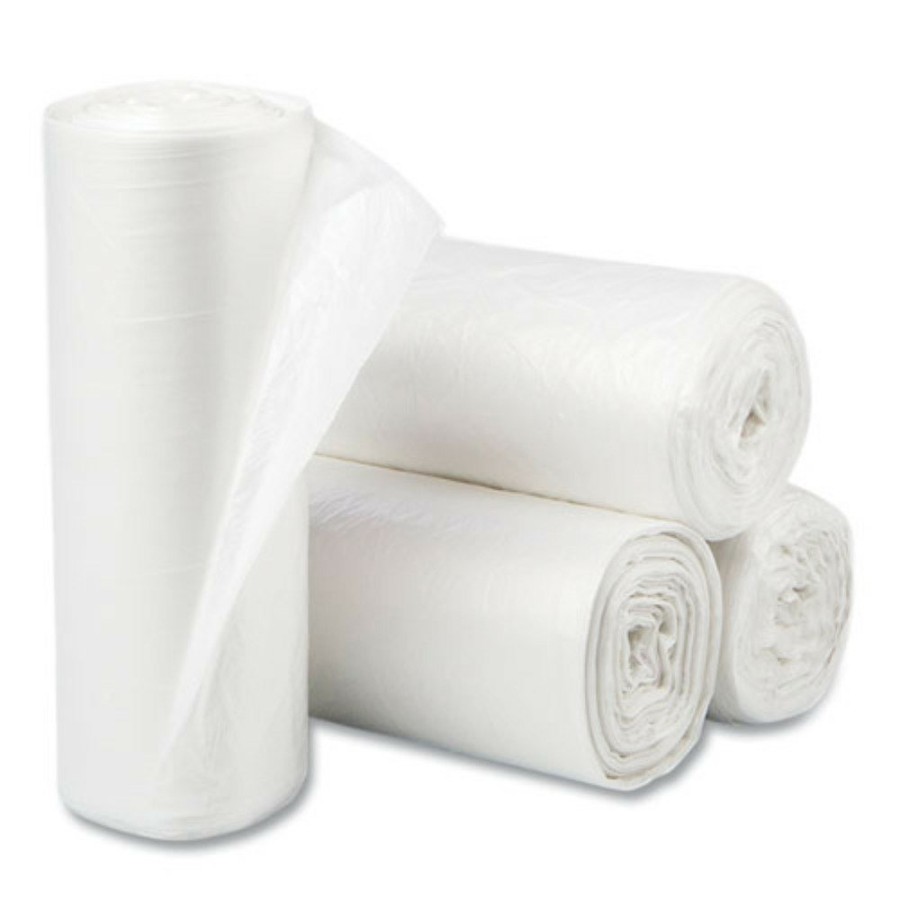 Facility Maintenance & Supplies Inteplast Group | Inteplast Group Ec2424N 50/Roll 20 Rolls/Carton 24 X 24 10Gal 5Mic High-Density Can Liner - Clear