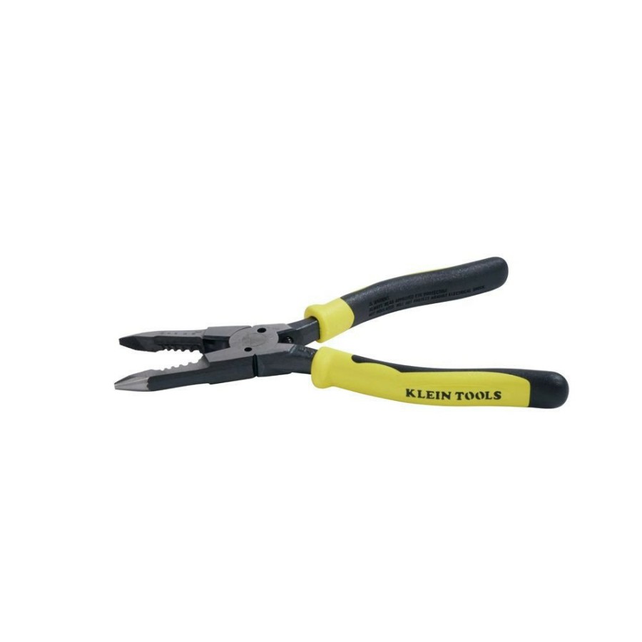 Hand Tools Klein Tools | Klein Tools J206-8C All-Purpose Spring Loaded Long Nose Pliers