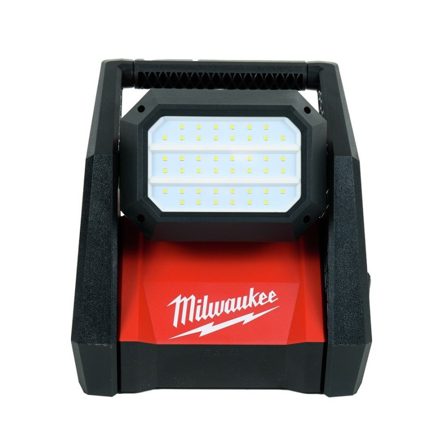 Lighting Milwaukee | Milwaukee 2366-20 M18 Rover Compact Lithium-Ion Dual Power 4000 Lumens Corded/ Cordless Led Flood Light (Tool Only)