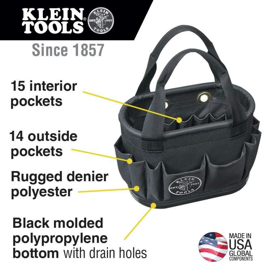 Tool Storage Klein Tools | Klein Tools 5144Bhb14Os Hard Body Aerial Bucket