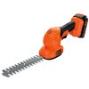 Outdoor Power Tools & Equipment Black & Decker Hedge Trimmers | Black & Decker Bcss820C1 20V Max Lithium-Ion 3/8 In. Cordless Shear Shrubber Kit (1.5 Ah)