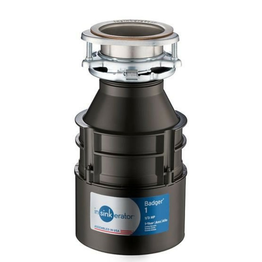 Kitchen InSinkerator | Insinkerator Badger1 Badger 1 Garbage Disposal, 1/3 Hp