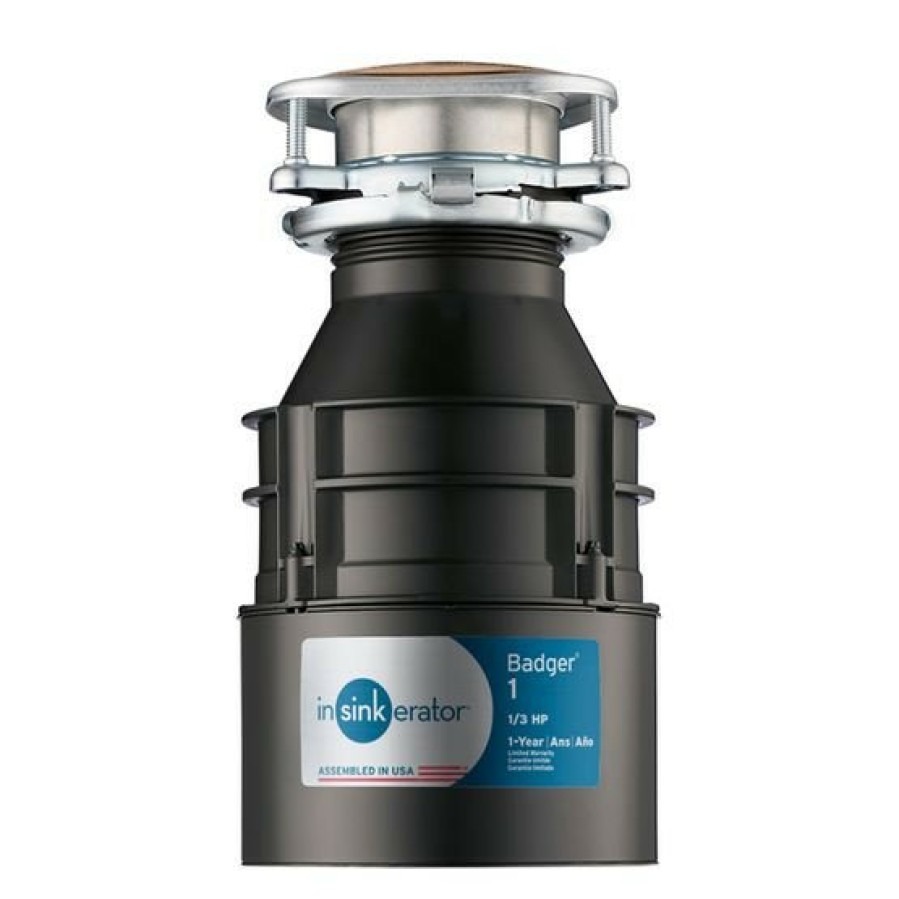 Kitchen InSinkerator | Insinkerator Badger1 Badger 1 Garbage Disposal, 1/3 Hp