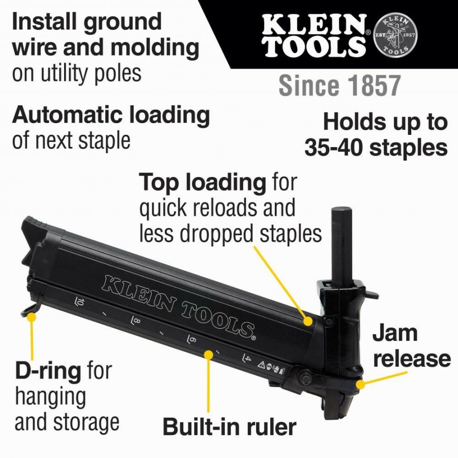 Power Tool Accessories Klein Tools Staples | Klein Tools Stp100 Utility Staple Starter